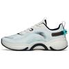 Cushioning Slip Resistant Abrasion Resistant Breathable Low Top Running Shoes Men's White Green Black 112225520-2
