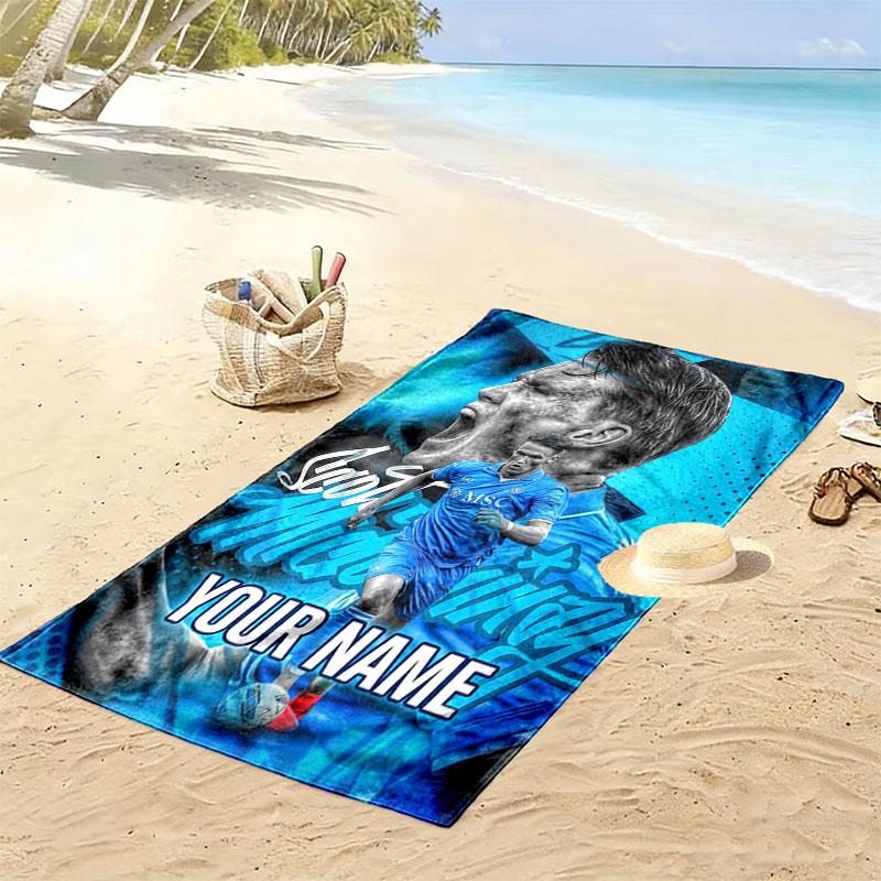 Custom Ssc Print Beach Towel, Large Soft Quick Dry Towel for Beach Camping Swimming