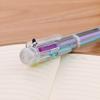 6-Farben Kugelschreiber Gelstift Schreibmarker Büro Schule Schreibwaren Schüler Geschenk