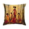 African-Style Art Pillowcase Bedroom Sofa Cushion Cover 100% Polyester Living Room Cushion Pillowcase Home Comfortable Decor