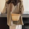 Fashion Summer Straw Crossbody Bag Beach Holiday Shopping Woven Shoulder Handbag Messenger Purses For Women Bags