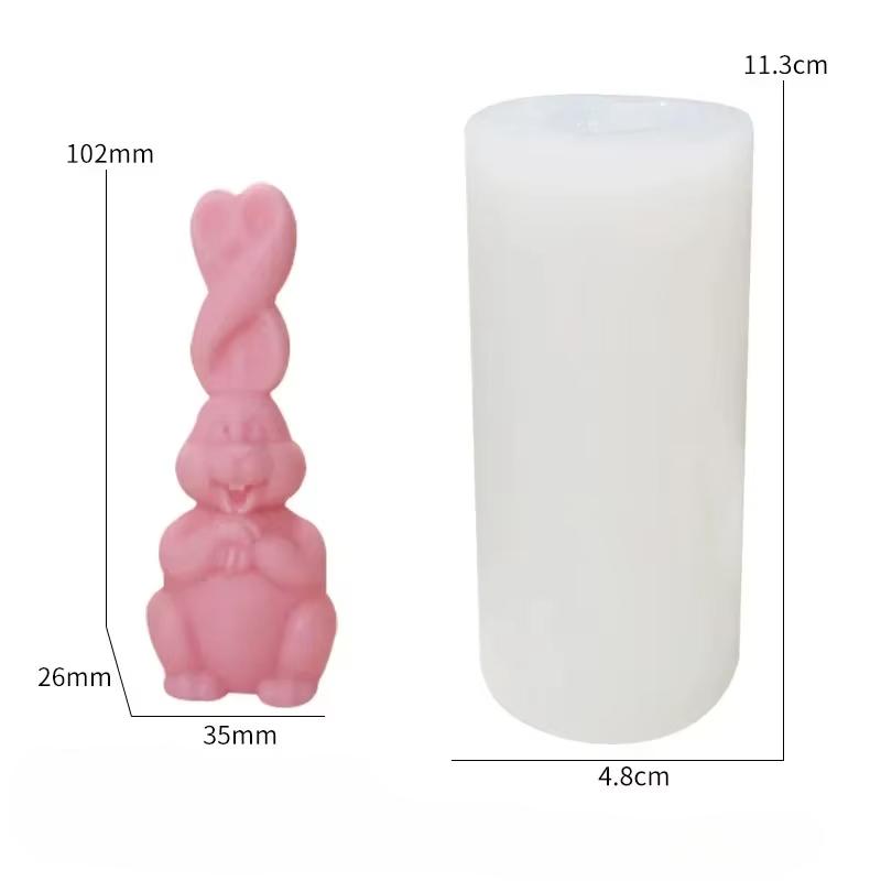 

Силиконовая форма для свечей в виде закрученных ушек в виде кролика своими руками, изготовление свечей в виде стоячих ушек в виде кролика, мыло, смоляная форма, пасхальные подарки, ремесло, домашний декор