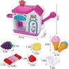 Bath Toys For Toddlers 3-4 Years, Ice Cream Foam Maker Bath Toys For Kids Ages 4-8, Bubble Pretend Cake Play Set Water Bathtub Toys For Girls Boys Age