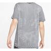 Nike TechKnit Wild Run Reflective Stripe Running Short Sleeve T-Shirt Men Tops Gray CJ5815-010