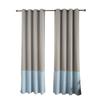 Keqiao Curtains Finished Curtains Solid Color Splicing Curtains Blackout Curtains Gradually Change Color Curtains