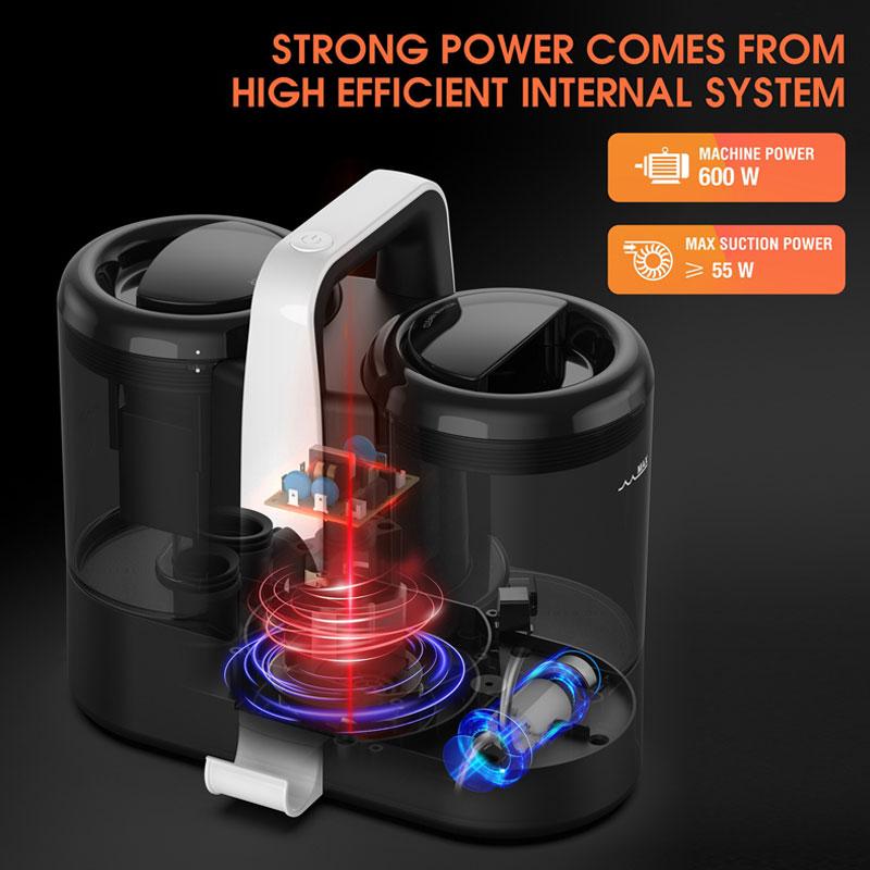 Handheld Portable Carpet Washer Vacuum Cleaner Spot Steam For Sofa And Car Carpet Fabric Cleaning Machine EU Plug