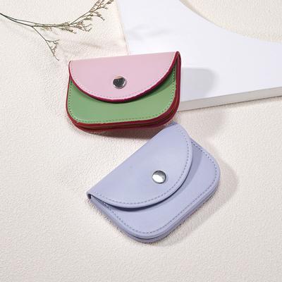 Ins Korea's New Niche Designer High-value Card Bag, Small Fresh Change Bag, Coin Bag, Short Small Wallet.