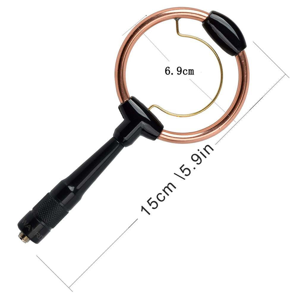 SMA-Female VHF/UHF 144/430Mhz Dual-Loop Radio Antenna for Baofeng BF-F8HP UV82HP
