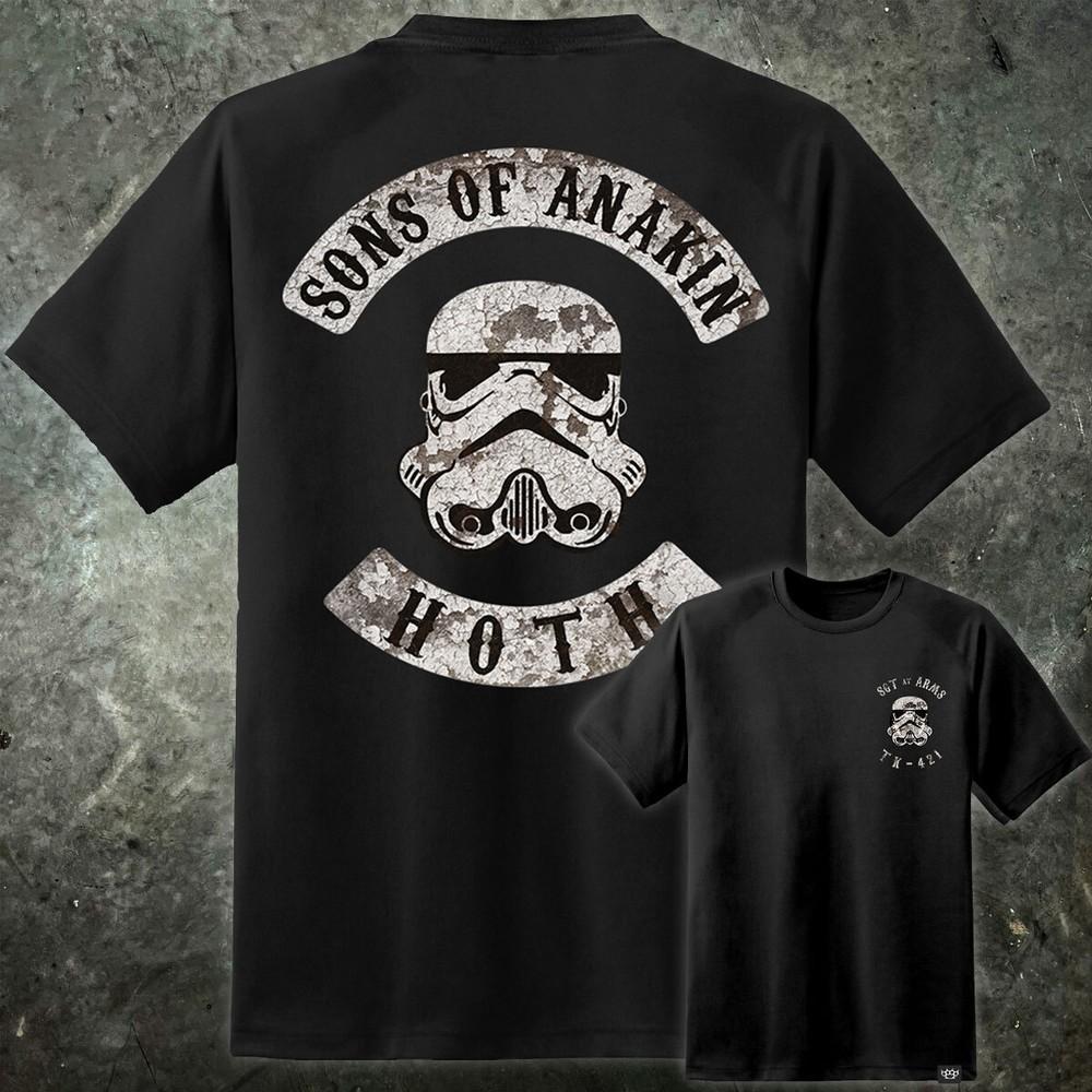 

Мужская футболка Star Wars Sons Of Anakin в стиле MC Hoth Charter Дарт Вейдер XL