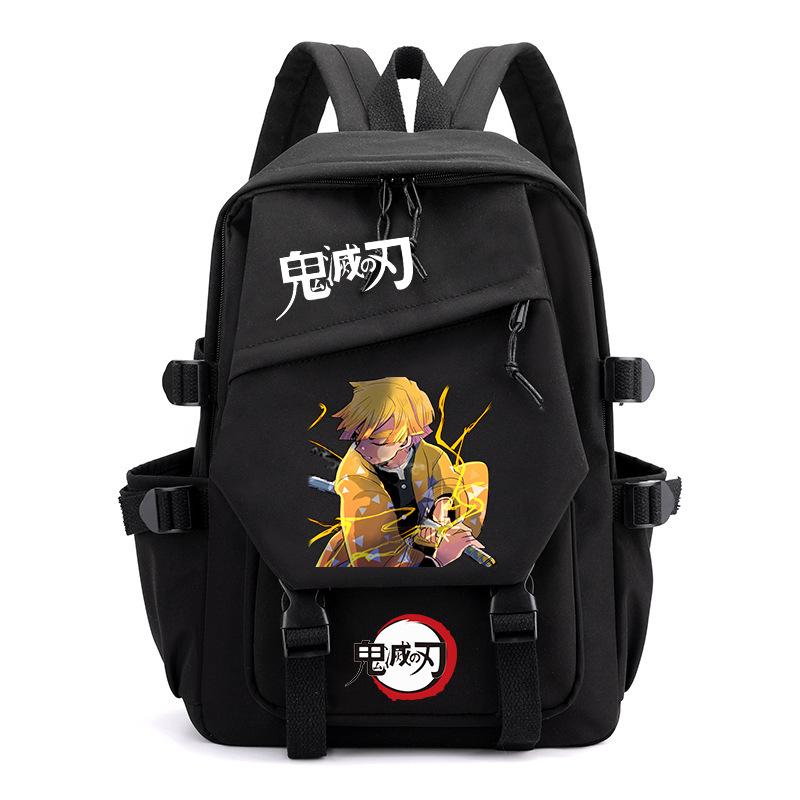 Japan Cartoon Comics Demon Slayer Instagram Backpack, Japanese Retro Style, Large Capacity Student Backpack 0016 KTB