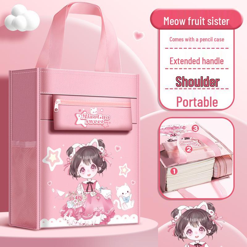 Nezha Children's Art & Homework Storage Tote Bag