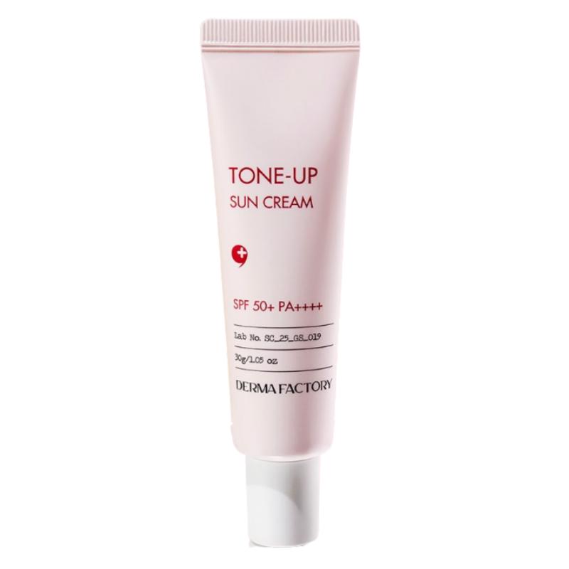 DERMA FACTORY Tone-Up Mineral Sun Cream SPF50+ PA++++ 30g