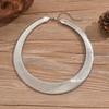 1pc Chunky Necklaces for Women Golden/Silvery Statement Necklace Collar Necklace Bib Necklace for Women Girls Punk Jewelry for Special Occasion