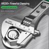 Universal Adjustable Open-End Plumbing Wrench Set - Multifunctional Large Opening Pipe Wrench