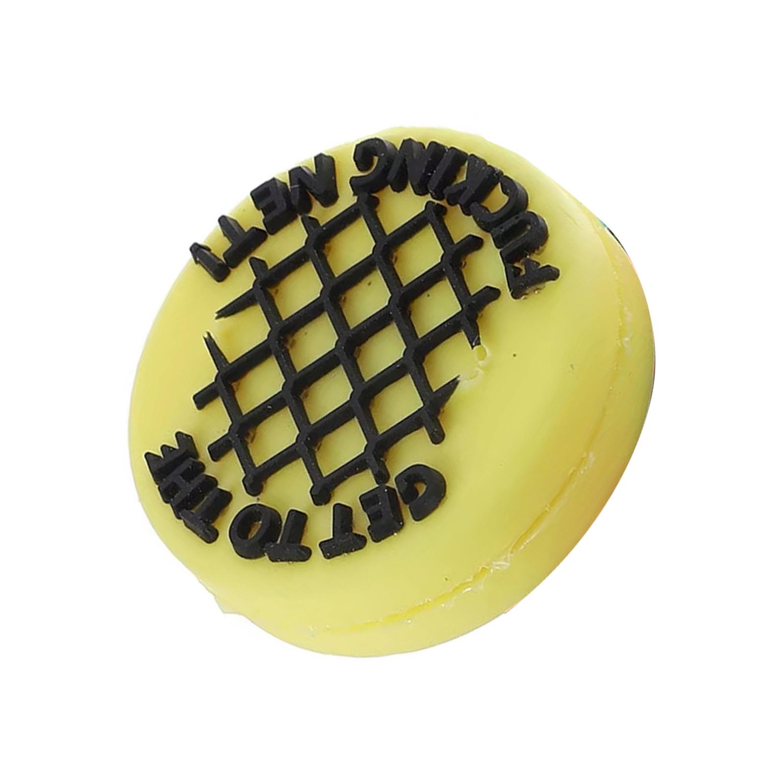 

Silicone Tennis Racket String Shock Damping Tennis Racket Damper for Tennis String and Racket Tennis Vibration Dampener жёлтый