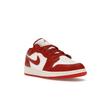 Air Jordan 1 Low SE GS Dune Red Kids Sneakers White Lobster Sail FJ3465-160