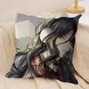 Bungo S-Stray Dogs Anime Cushion Cover Silky Short Plush Invisible Zipper Dustproof Sofa Pillow Case For Home Decor