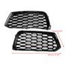 2PCS Front Bumper Cover Grill Grille Bezel Insert Fit Q5 2018-2022 Mesh