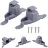 Sun Visor Clip Fit for BMW Sun Visor Clip Grey Parts Replacement Sun Visor Fit for BMW 325xi/323i/330xi 51168243575 E46/M3/323Ci/328Ci Sun Visor