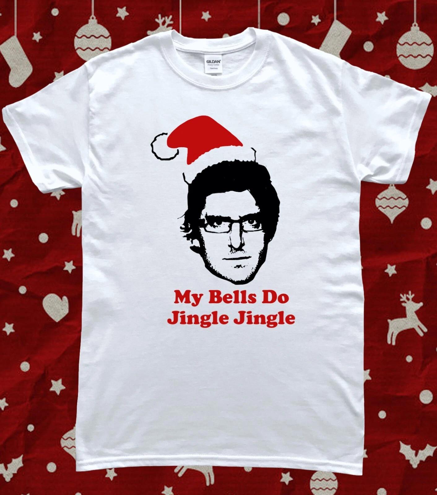 Louis Theroux Jiggle Jiggle Jingle Jingle Funny Christmas T-Shirt 3XL