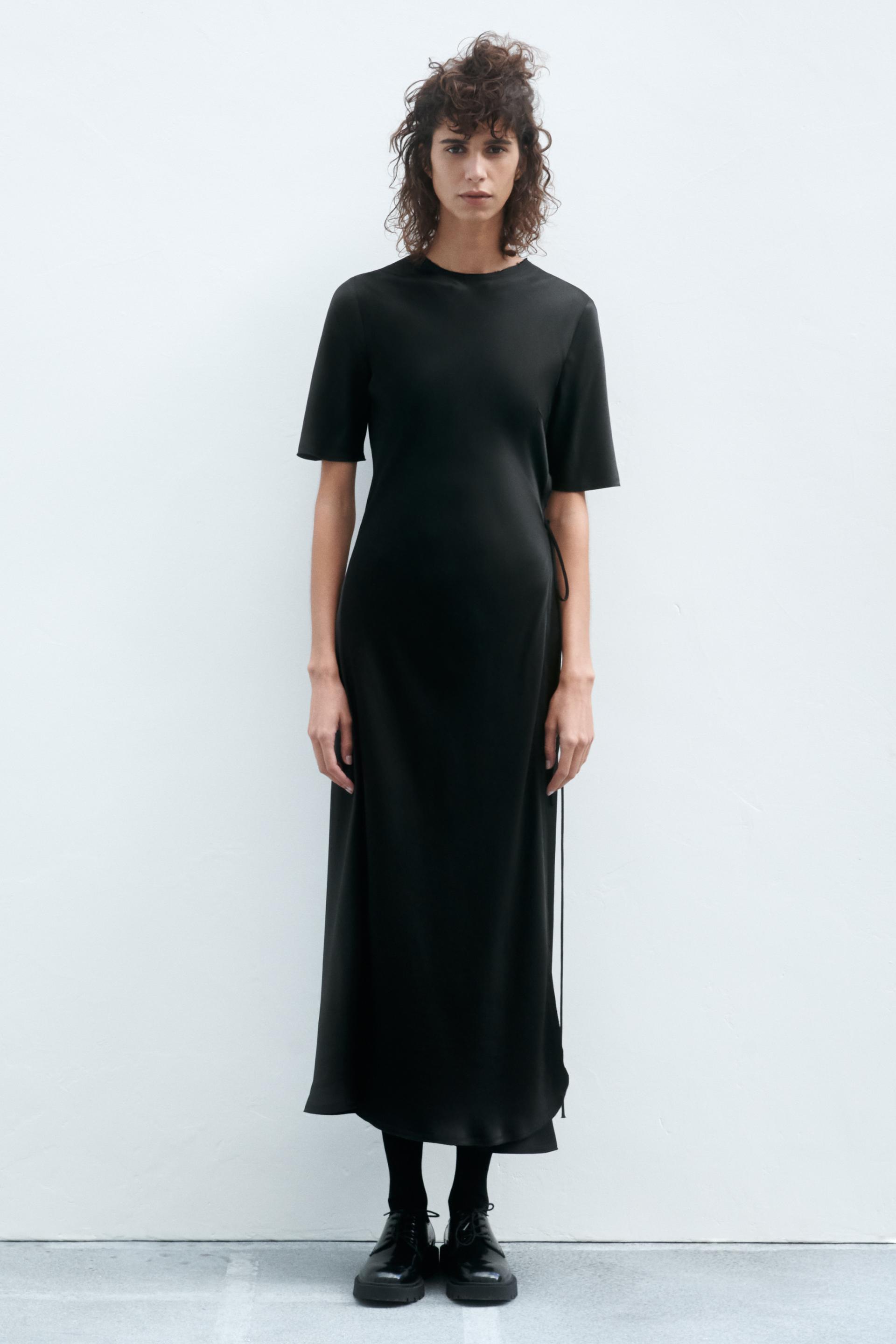 

АТЛАСНОЕ ПЛАТЬЕ НА ЗАПАХЕ ZW COLLECTION