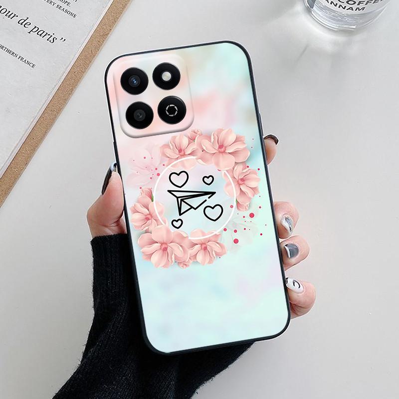 

Для Honor 200 Умный чехол Модные мягкие силиконовые задние крышки для Honor 200 X9C Smart 5G Чехол для телефона Honor200 Smart etui Fundas Милые Honor 200 Smart