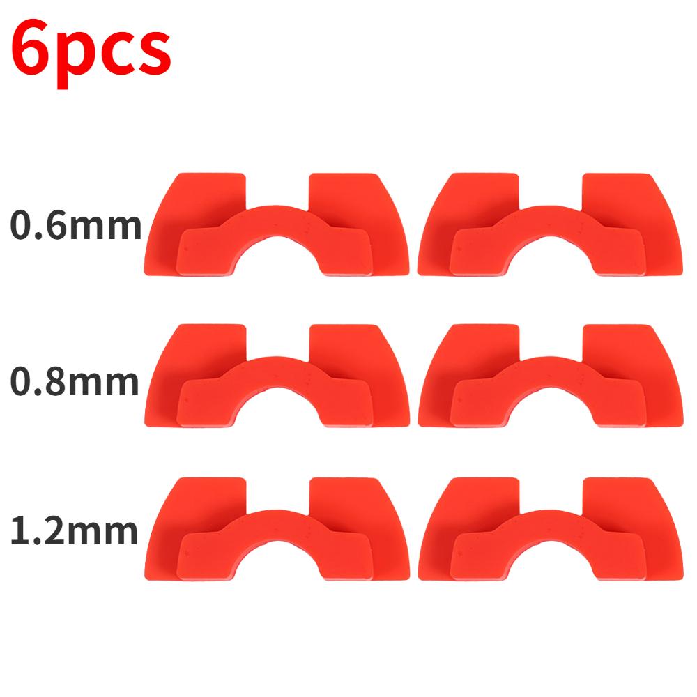 6pcs Electric Scooter Front Fork Vibration Shake Avoid Damping Rubber Pad Foldin Accessories for Xiaomi Mijia M365