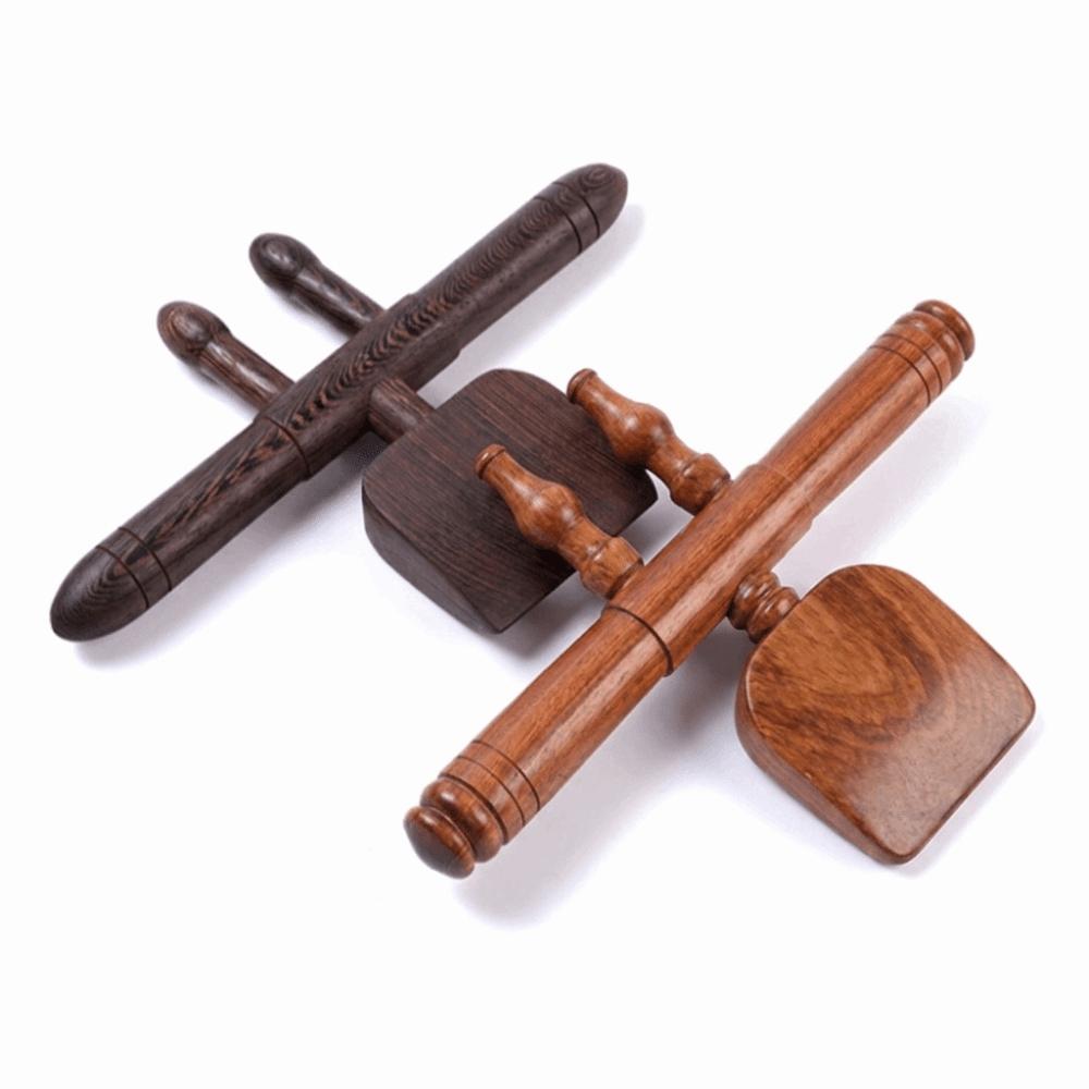 Solid Wood Gua Sha Scraper Muscle Relaxation Meridian Massager Massage Tool Meridian Dredging