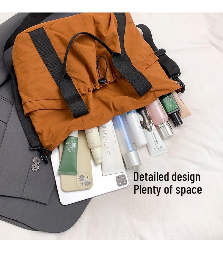 Vielseitige Damen-Schultertasche aus Nylon - Tragetasche mit großem Fassungsvermögen für Freizeit oder Kurztrips