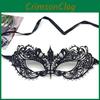 Costume Makeup Mask With Lace And Glitter Accents For Venue Celebrations And Halloween Themed Events