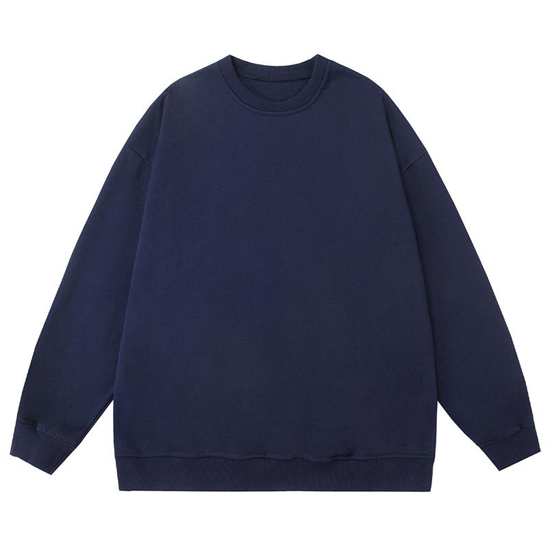 Trui Nieuwe Lente en Herfst Losse Ronde Hals Kleding Herfst en Winter Jongens 3XL black