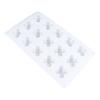 15 Grids Chocolate Mold Food Grade Reusable 15 Cavity Cake Silicone Mold for Restaurant Kitchen