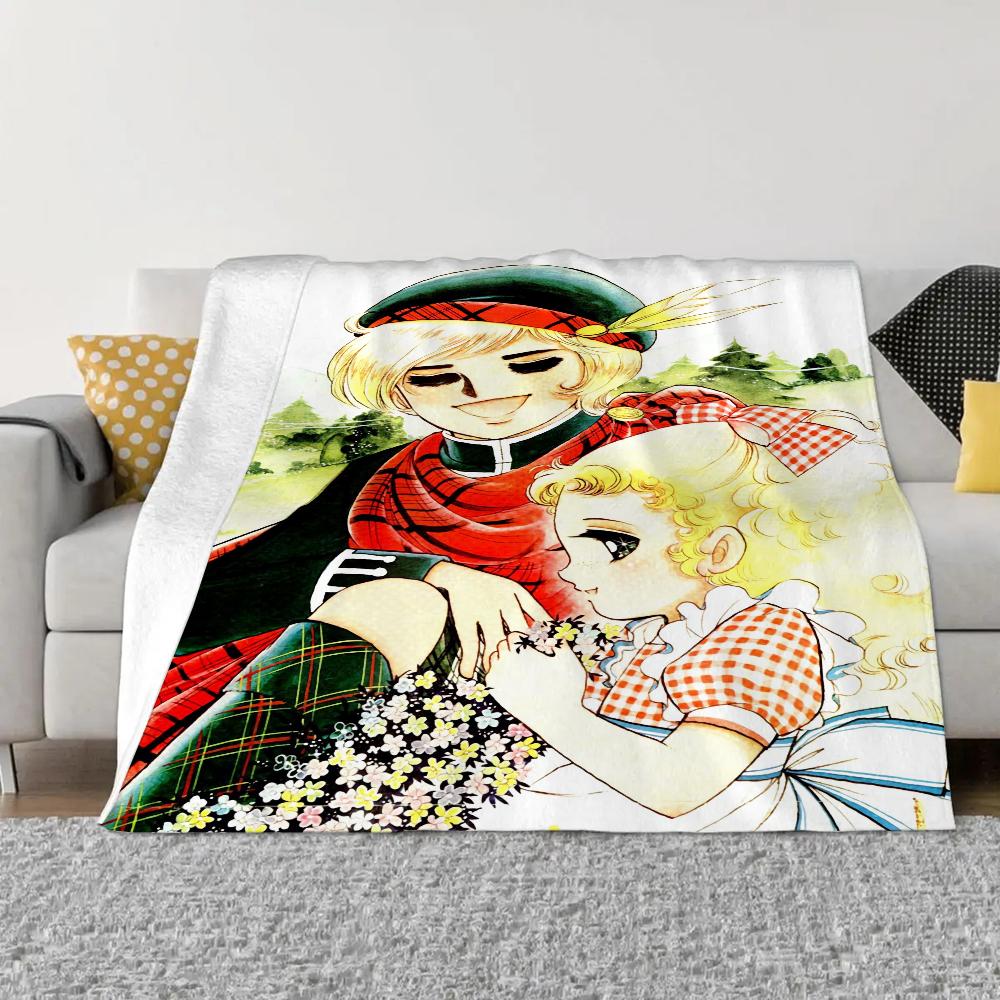 Candy Candy Throw Blanket Sofa Winter Home Interior Fluffy Soft Blankets King Size Knitted Plaid Microfiber Bedding Beach Towel