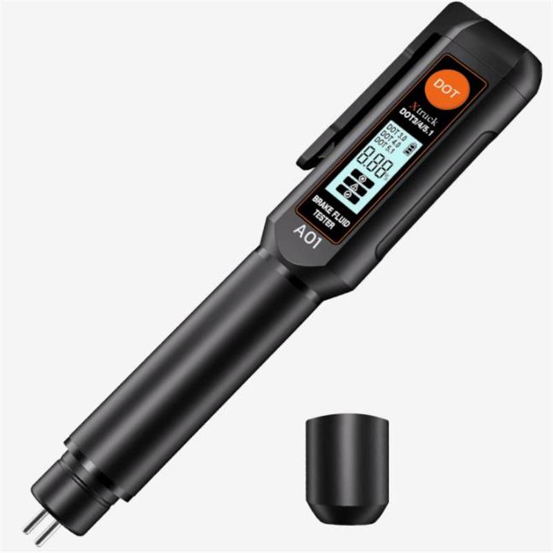 Xtruck A01 Electronic Brake Fluid Tester Pen Car Oil Moisture Meters Displayscreen Indicator Light