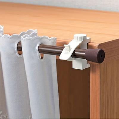 2 ganci per aste per tende: L'organizzatore da parete perfetto per la tua casa!