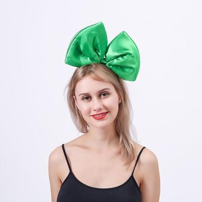 Módní Oversized Mašle Čelenka s Mašlí Party Dekorace 3D Mašle do Vlasů Přehnaná Divadelní Kostým Pokrývka Hlavy Dámská