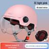 3C Certified Windproof Sunscreen Electric Car Helmet for Men & Women