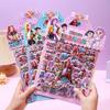 New Kpop Witch Hunter 3D Puffy Stickers Double Layer Cartoon Decal For Kids Water Bottle Luggage Scrapbook Decoration Gift