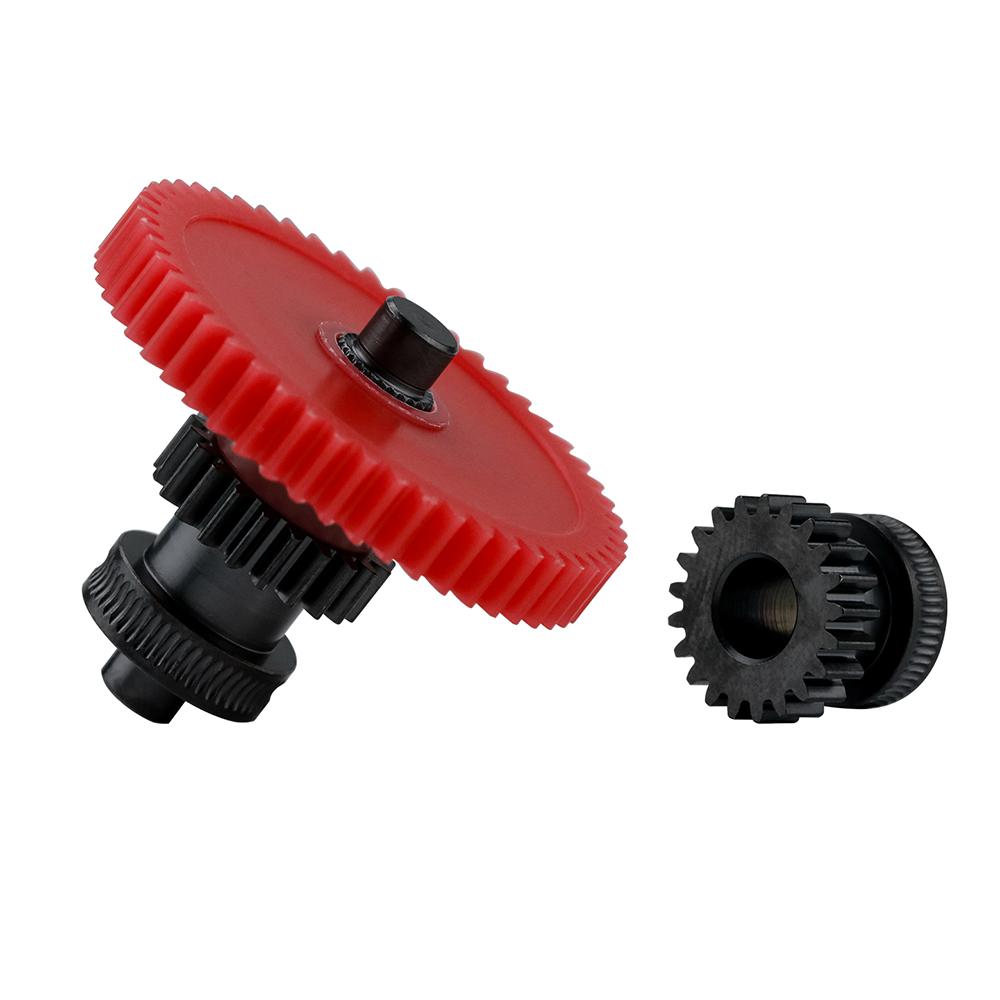 Extruder Gear Compatible with ELEGOO Neptune 4  Pro Plus Max Hardened Steel Dual Gear Kit One Shaft Design Precision