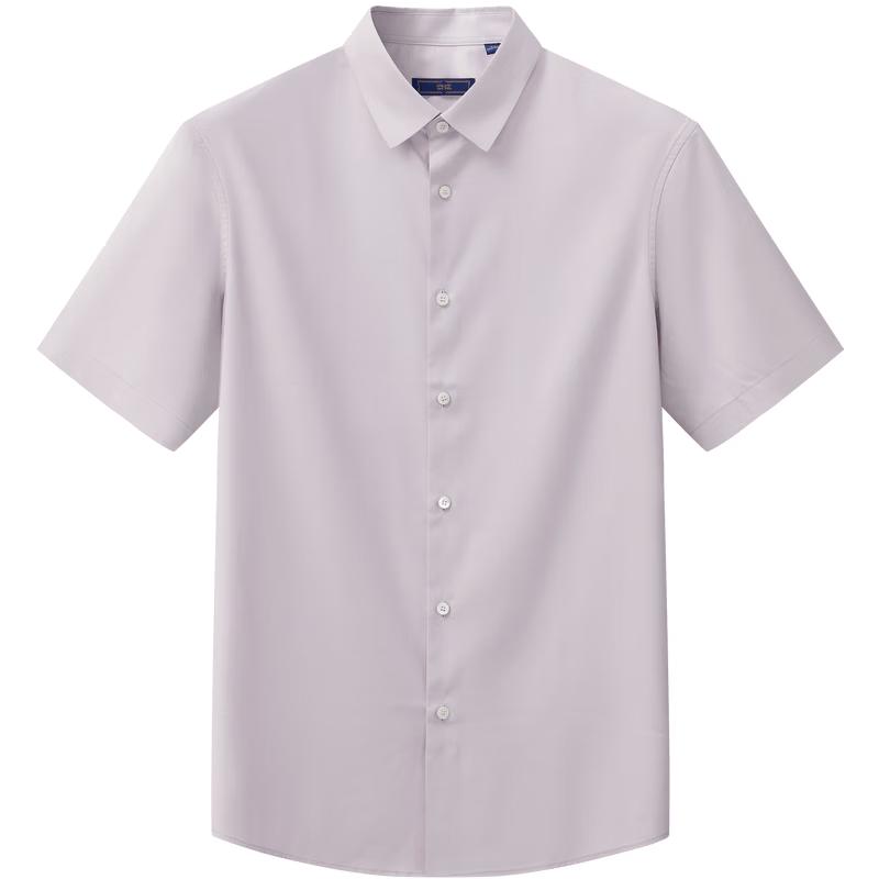 EMZ Erdos Men s Short-Sleeved Business Casual Shirt with Modal Blend XL
