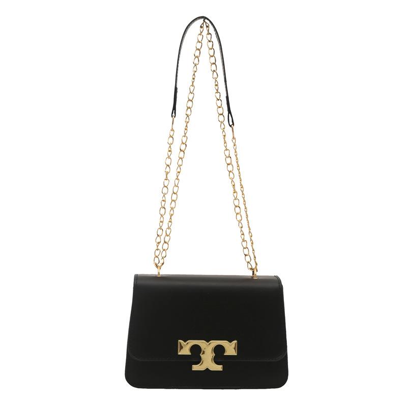 

Весна 2025 новый модный тренд повседневная универсальная городская темпераментная высокая ценность женская на плечо через плечо маленькая квадратная сумка чёрный