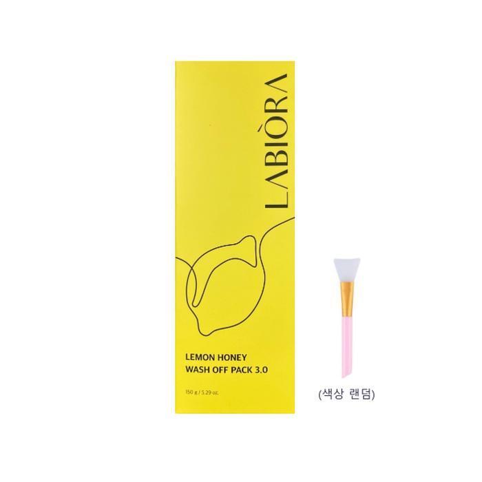 Lemon Honey Pack 3.0 Season 3 Lemon Honey Wash-Off Pack 150g x 1 + Spatula (Random Color) 1 lemon honey pack + spatula