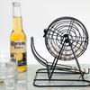Bingo Lottery Machine Steel Bingo Game Cage Kit Adult Family Large Party Group Entertainment Tabletop Board Game Sweepstakes