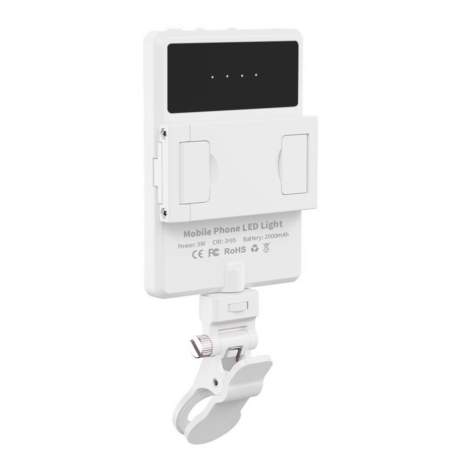 

V11SE Portable Phone Laptop Video Conference Lamp Skin Beauty Live Streaming LED Fill Light Purple