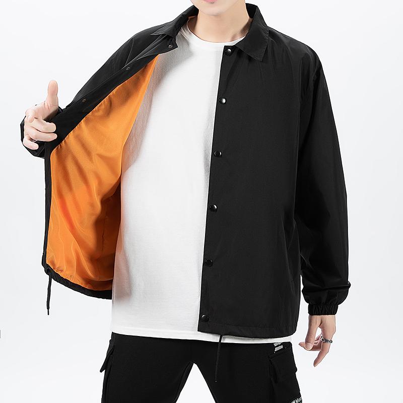 Männer Casual Dünne Jacke Männlich Frühling Herbst Baseball Jacke Windjacke Mantel