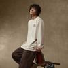 Anta Kyrie Basketball Series 2025 Winter Long Sleeve Knit Shirt Unisex Tops Mud-Gray 972541401-1