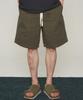 Kakigeulado [Vision Park] Washed Fatigue Shorts (Khaki)