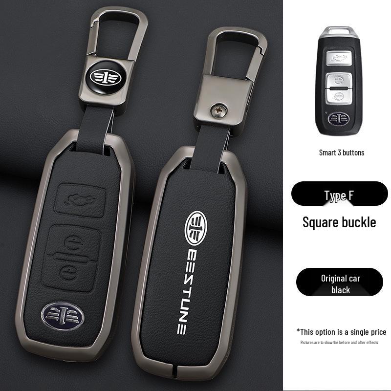 13-18 FAW Besturn X80 Smart Folding Key Cover with Metal Shell