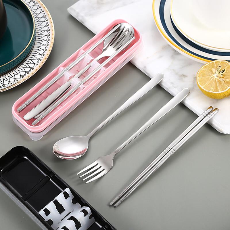 Abay Portable 304 Stainless Steel Cutlery Set