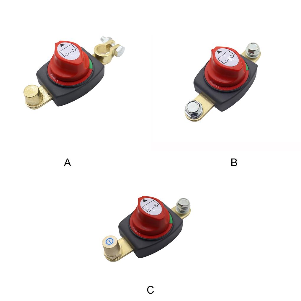 Top Post Battery Disconnect Switch Battery Disconnect Switch RV And Boat Negative Vehicle On/Off